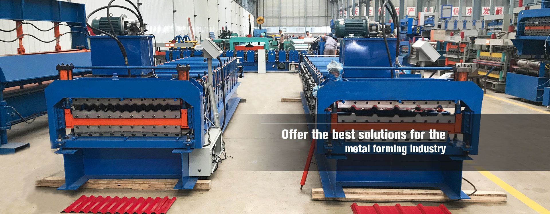 Roofing Sheets Roll Forming Machine