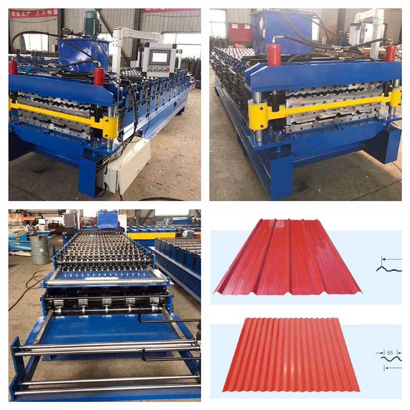 Double Layers Roll Forming Machine