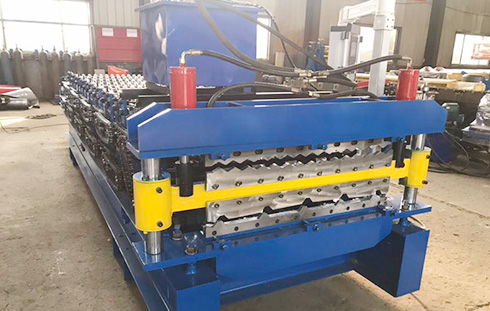 Double Layers Roll Forming Machine